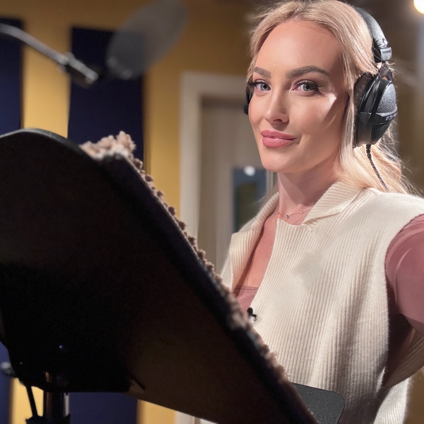 ADR - Finding her voice again. She’s used to getting what she wants.
#ADR #BTS #VoiceActor #FinishingTouches #GuestStar #ActorLife