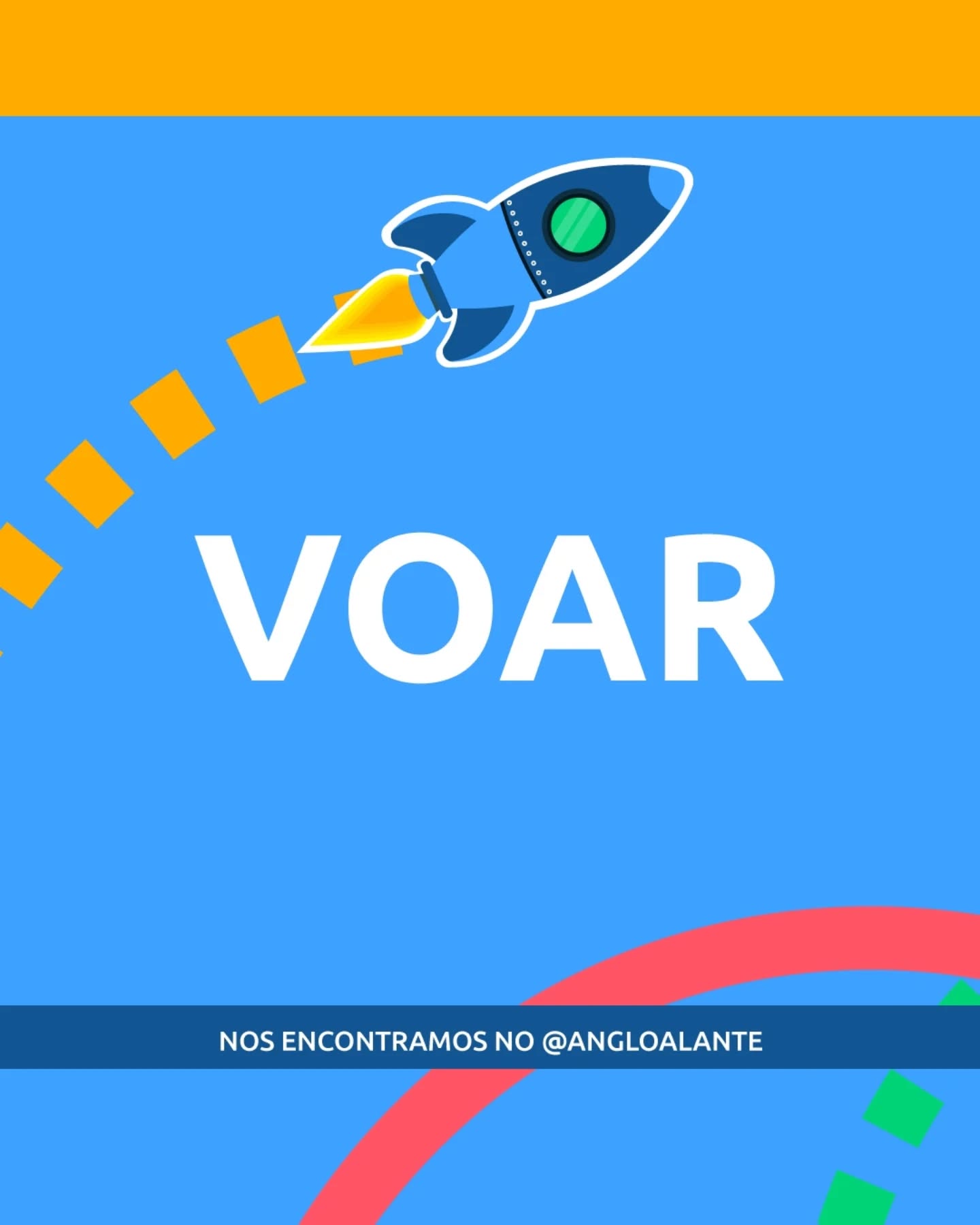 Estamos prontos para voar cada vez mais alto! 🚀
Para que vocês possam acompanhar de perto o cotidiano e as comunicações do nosso colégio, siga o nosso perfil oficial: @angloalante 🗣️
Aproveite para ficar por dentro do que acontece em todas as unidades! 🎉