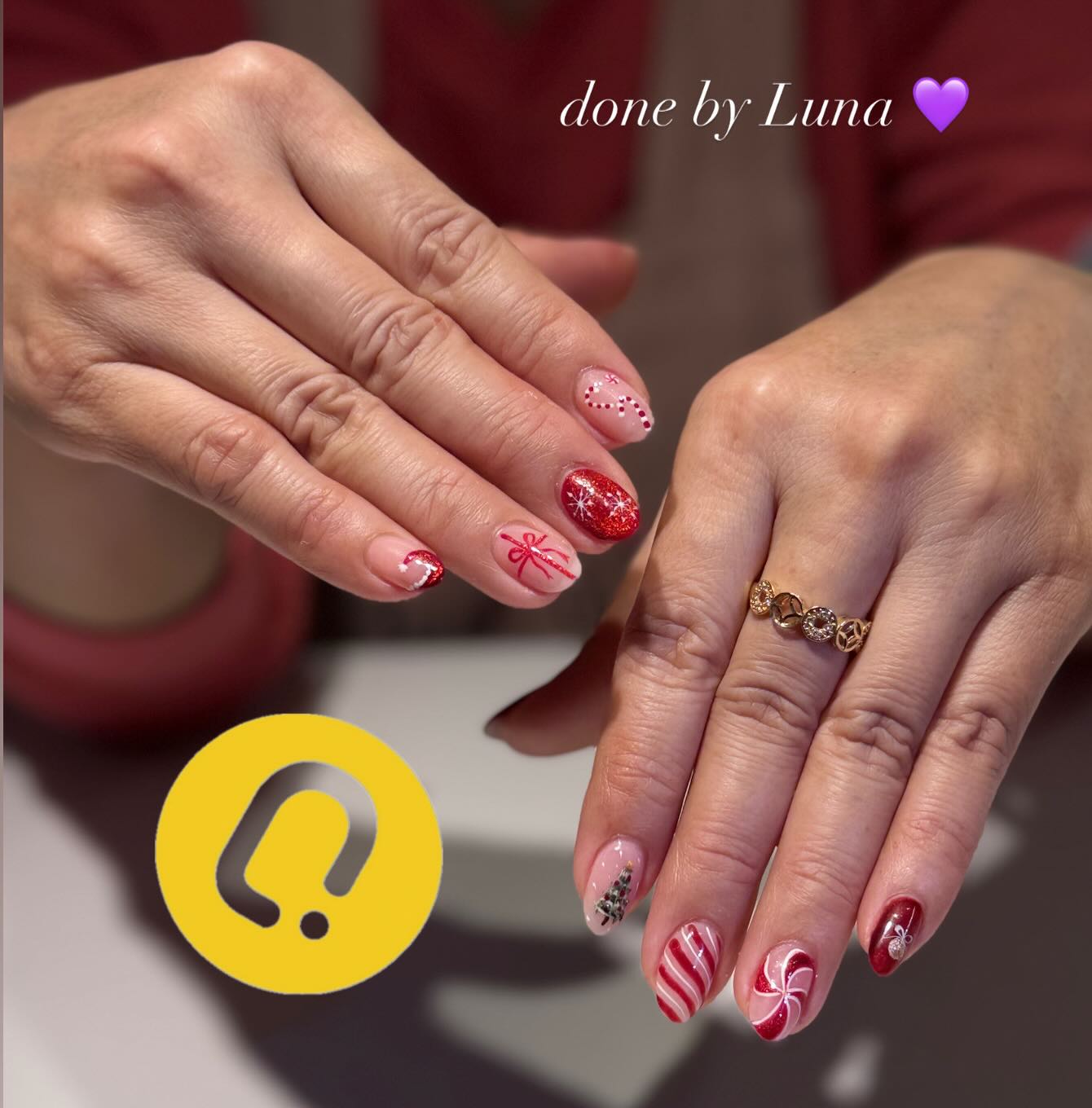 Christmas time is here ❤️❤️
#nailsplus #bloorwestvillage