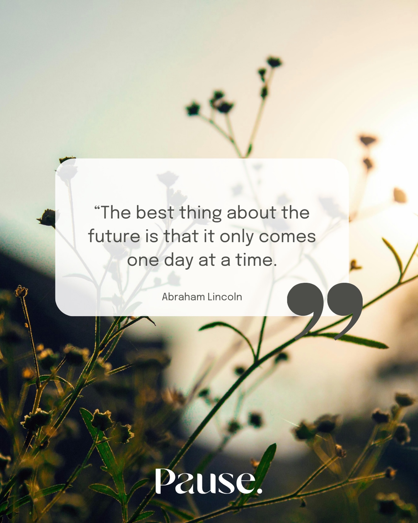 This time of year moves fast, and it’s easy to feel like you need to keep up.
A reminder: you only ever have to handle the day you’re in.
One decision, one task, one moment at a time. 🌿
#mindfulmonday #pausecollective #mindfulmoments