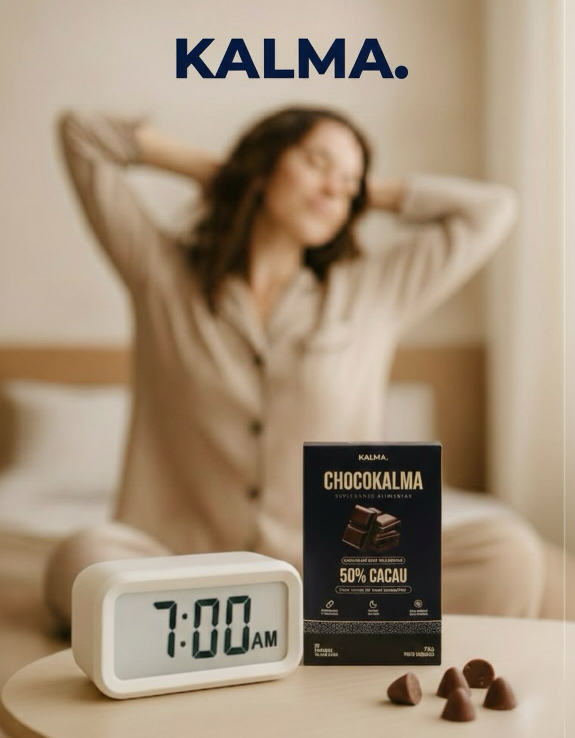 Acordar bem faz toda a diferença. 🌞✨
Quando o corpo descansa de verdade, você desperta leve, focado e cheio de disposição.
O Chocokalma ajuda seu sono a fluir melhor pra você sentir o impacto logo cedo: mais energia, mais humor e mais produtividade.
Seu ritual da noite que transforma suas manhãs.✨
#chocokalma #saúde #bemestar