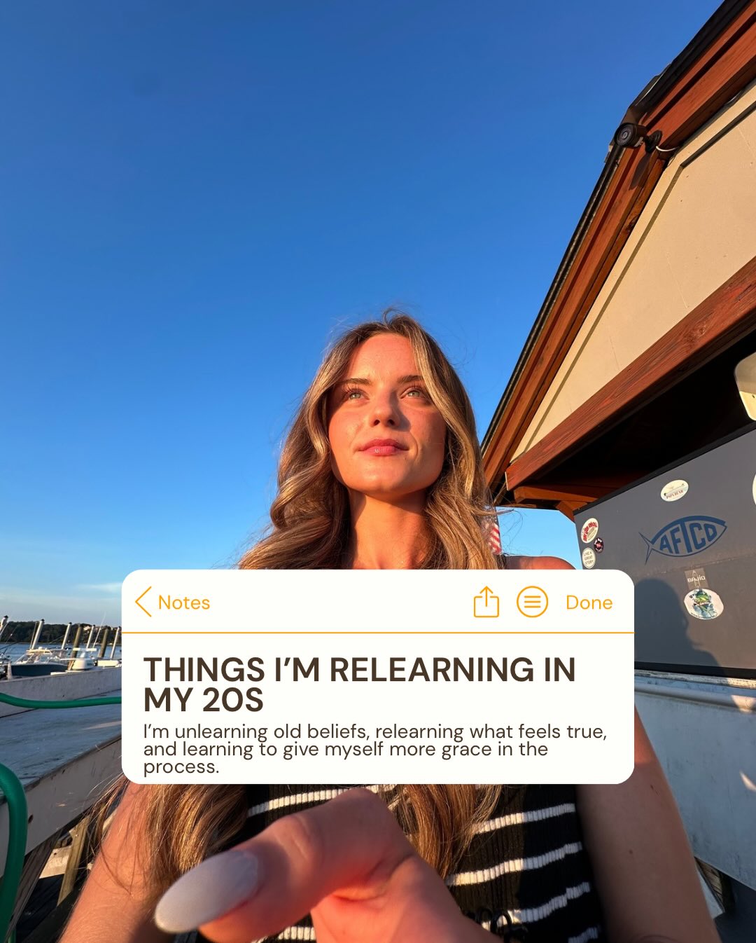 Just a few of the things I’m relearning :)