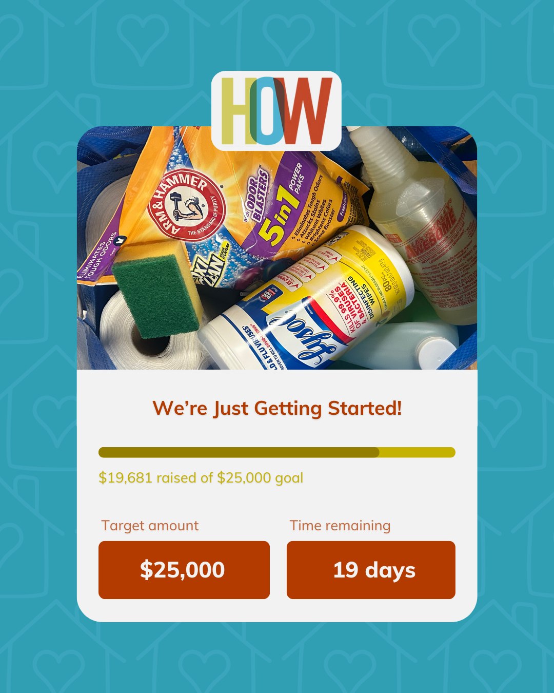 $35 can help a family start fresh in a clean, safe home.
Your one-time gift at this level provides the cleaning supplies that make a new space truly feel like home. The small but essential items that bring comfort, dignity, and a real fresh start. ๐งฝ๐ Because of you, moving in means moving forward.
โจ Donate today at the link in our bio!
