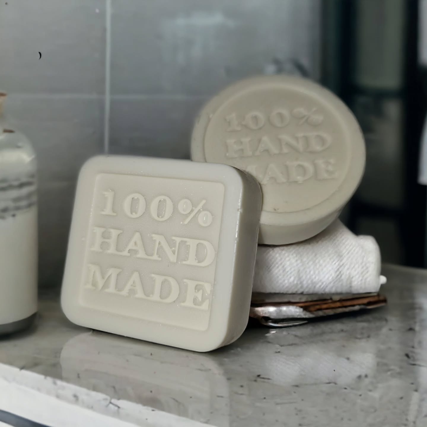 Goat’s milk facial bars are rich, creamy, and naturally nourishing for the skin. Packed with vitamins A, D, and B6, along with lactic acid, goat’s milk helps gently cleanse while supporting a healthy, glowing complexion. Its natural fats and proteins help moisturize and soothe dry or sensitive skin without clogging pores. Gentle enough for daily facial use, goat’s milk soap helps calm irritation, improve skin texture, and leave your face feeling soft, balanced, and refreshed.
#GoatsMilkSoap #GoatsMilkFacialBar #FacialSoap #GentleSkincare #SensitiveSkinFriendly #MoisturizingCleanser #NaturalSkincare #HandmadeSoap #SkinNourishment #HealthyGlow #CleanBeauty #EverydayFacialCare #SoftSmoothSkin #Soap #HandmadeSoapBars #Handmade #SensitiveSkin #FacialBars #Cleanliness #GiftIdea #ShopSmall #fyp