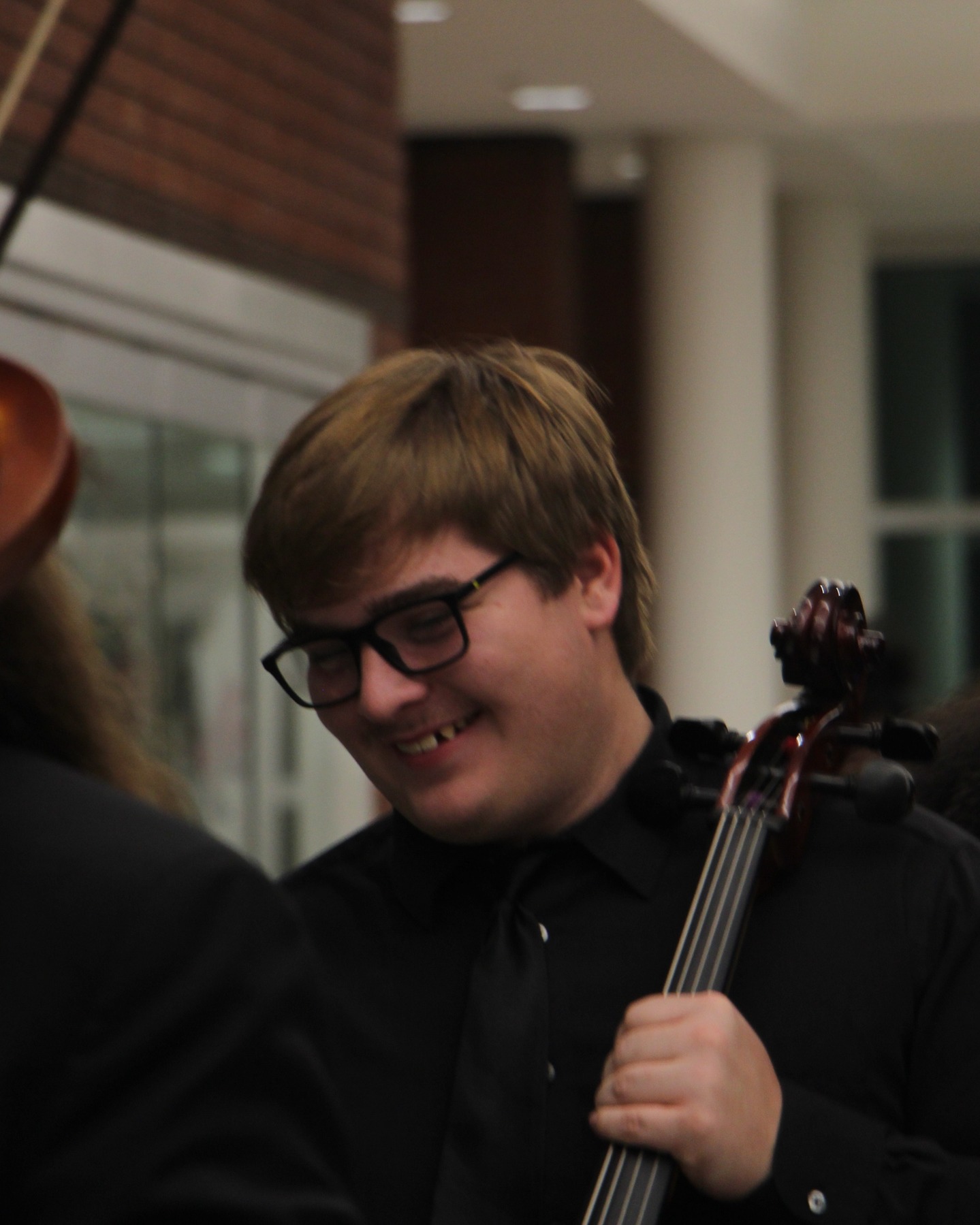 Backstage at the Fairview PAC!
