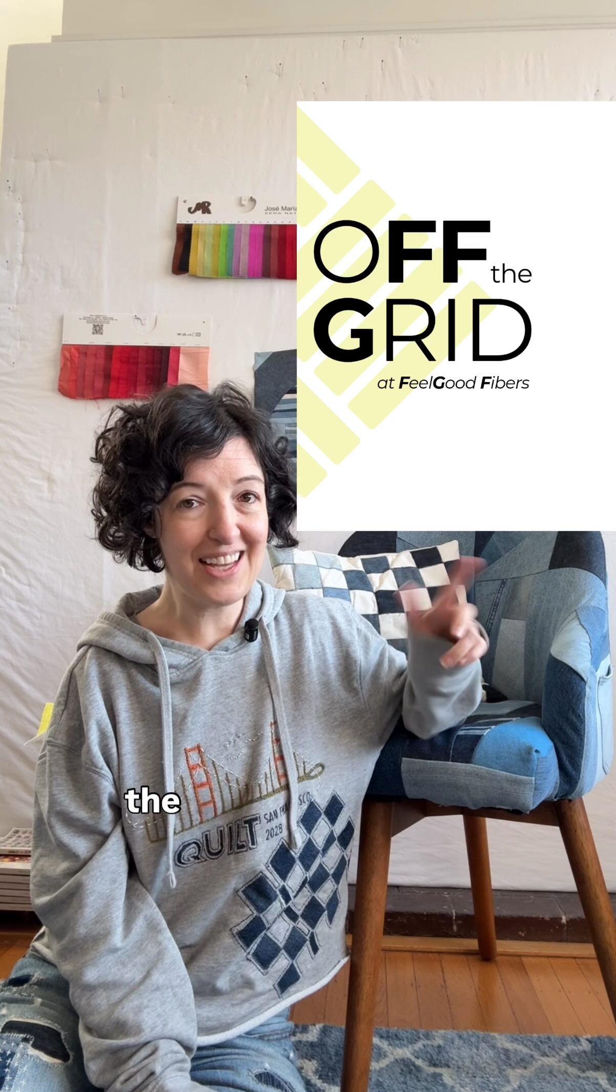 I know this reel is long but if you watch all the way to the end you get to hear my pun (and my @zakfoster.quilts quote) 😂. And if you feel so inclined, I’d love if you could share this so more quilters can see it and join!
And if you have a quilt (or two) you want to share, just comment “GALLERY” and I’ll send you a link to submit your quilt!
I hope I made my motivation clear, but to make it crystal: this reel has nothing to do with #quiltconrejects and this reel has everything to do with #quiltconrejects 😂.
In all seriousness, the world needs us to keep creating, to share our art, to be challenged by art, to innovate!! And I’m going to keep doing everything I can to help make that happen. Especially when the art is upcycled and repurposed or doesn’t fit in the usual boxes.
#quiltshow