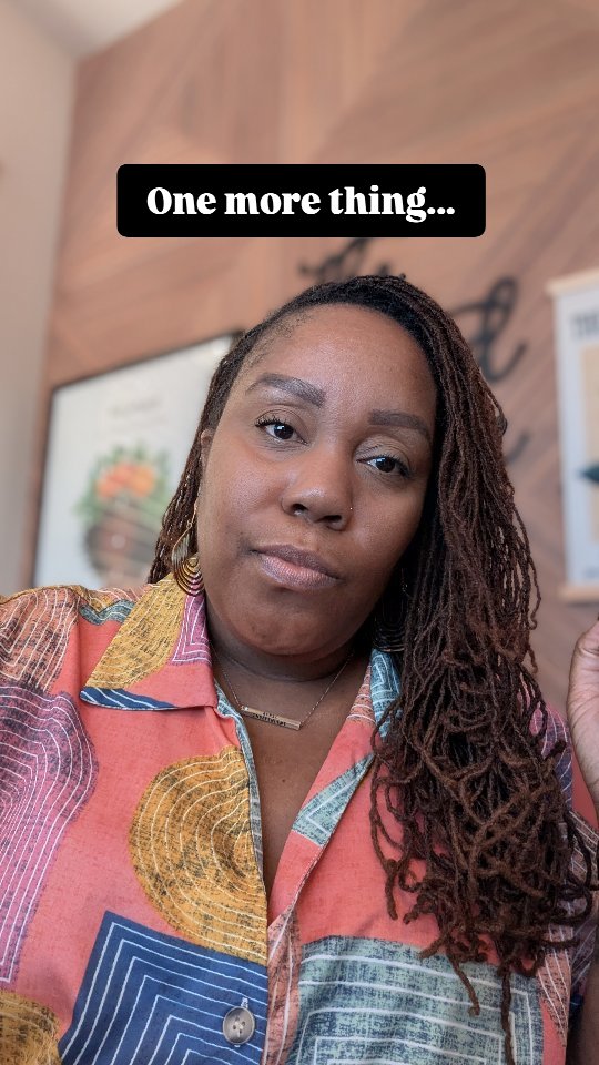 For those of us making Selah season a forever thing...
Please note that it won't be easy. Sometimes taking intentional pauses are outright inconvenient and messy.
I'm saying, choose you anyway. Respectfully.