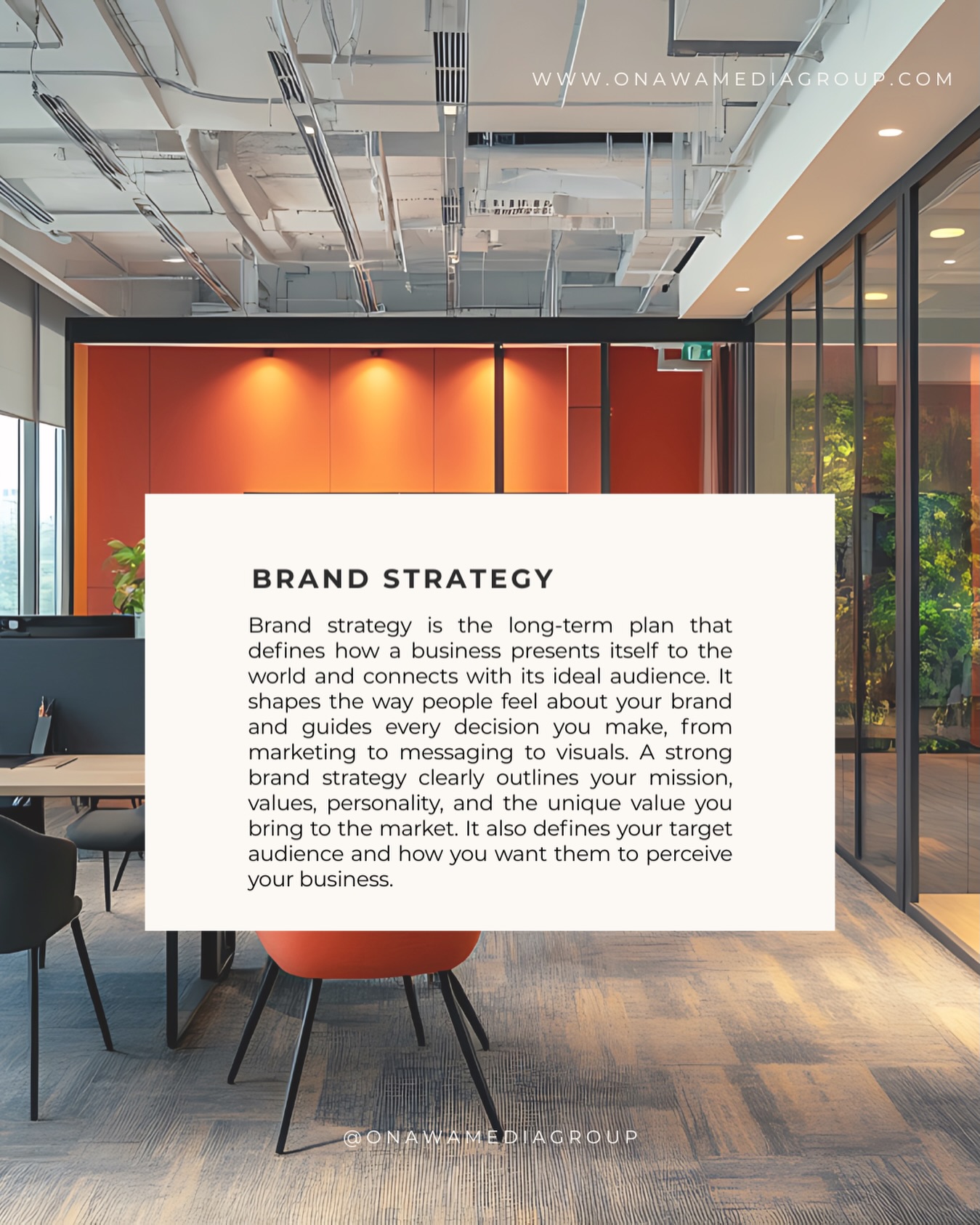 Your brand strategy helps you stay consistent, build trust, and differentiate yourself from competitors. 🌟 It creates a roadmap for how your brand shows up across social media, customer service, and real-world experiences. When your brand strategy is strong, it turns customers into loyal supporters who believe in what you offer. Ultimately, brand strategy is the foundation that fuels growth, attracts the right clients, and keeps your business recognizable and memorable across every touchpoint.
Unlock the power of a strong brand strategy and elevate your business to the next level. A clear strategy builds trust, increases visibility, and helps you connect with your ideal audience. Whether you’re growing a small business or building a personal brand, understanding your brand strategy is the first step to long-term success.
#BrandStrategy #Branding101 #BusinessGrowth #SmallBusinessTips #MarketingStrategy #BrandIdentity #EntrepreneurLife #DigitalMarketing #OnawaMediaGroup