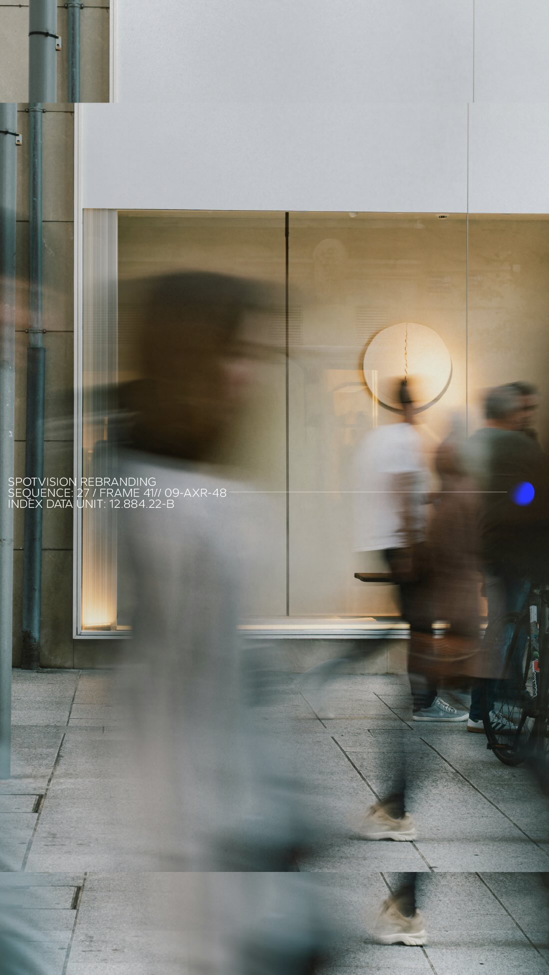 Proyecto de rebranding para Spotvision
Nos inspiramos y trabajamos bajo el concepto de “lo escencial, bajo control” para construir una identidad que une tecnología, precisión y humanidad en un sistema visual coherente y expansivo.
Un universo que logra comunicar que Spotvision es protección que trasciende, en cada operación y a toda escala.
🪐 @spotvision.ai
Pigmento Studio