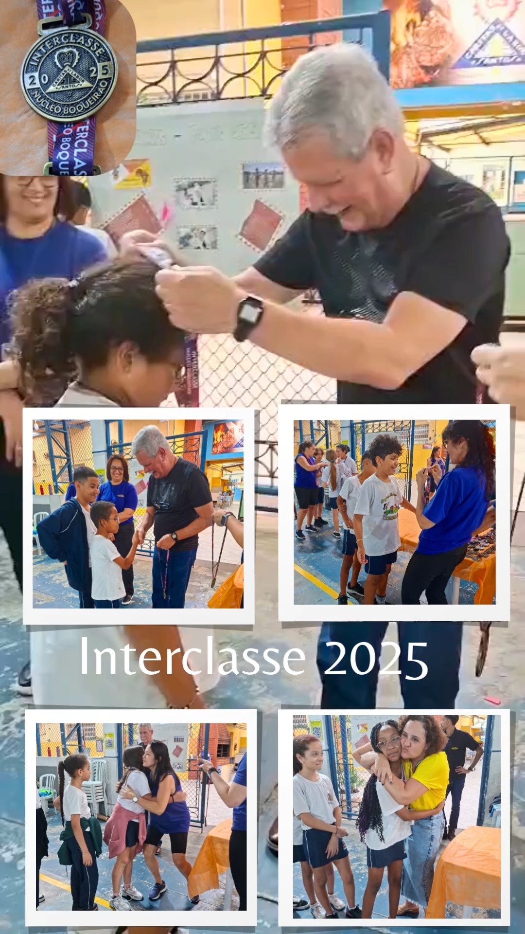 Que tarde maravilhosa vivemos em nosso Interclasse… Uma daquelas que aquecem o coração e ficam guardadas para sempre na memória. 🌟⚽
Nossas crianças brilharam com tanta alegria, entrega e entusiasmo, que era impossível não se emocionar. Cada sorriso, cada comemoração, cada olhar de orgulho fez desse momento algo único.
A entrega das medalhas foi feita exclusivamente para este evento tão especial que coroou essa festa do esporte e do carinho. Quando cada criança recebeu a sua, era como se recebesse também um pedacinho de amor, reconhecimento e incentivo.
E ali, no meio de toda essa emoção, estava o nosso querido Presidente, Sr. Branco, radiante de felicidade, celebrando junto com as crianças cada conquista, cada gol, cada instante. Sua alegria transbordava e se misturava à vibração contagiante dos pequenos.
Foi uma tarde que tocou a todos nós…
Uma tarde de sonhos, de união, de infância vivida com intensidade e afeto. 🥇✨#educandariosantista
#orgulhodesereducandário
#nossascriancas #tardeinesquecivel
#esporteévida #educaçãocomcarinho
#uniãoquetransforma #alegriaquecontagia #infanciafeliz
#eventoespecial #juntospelascrianças