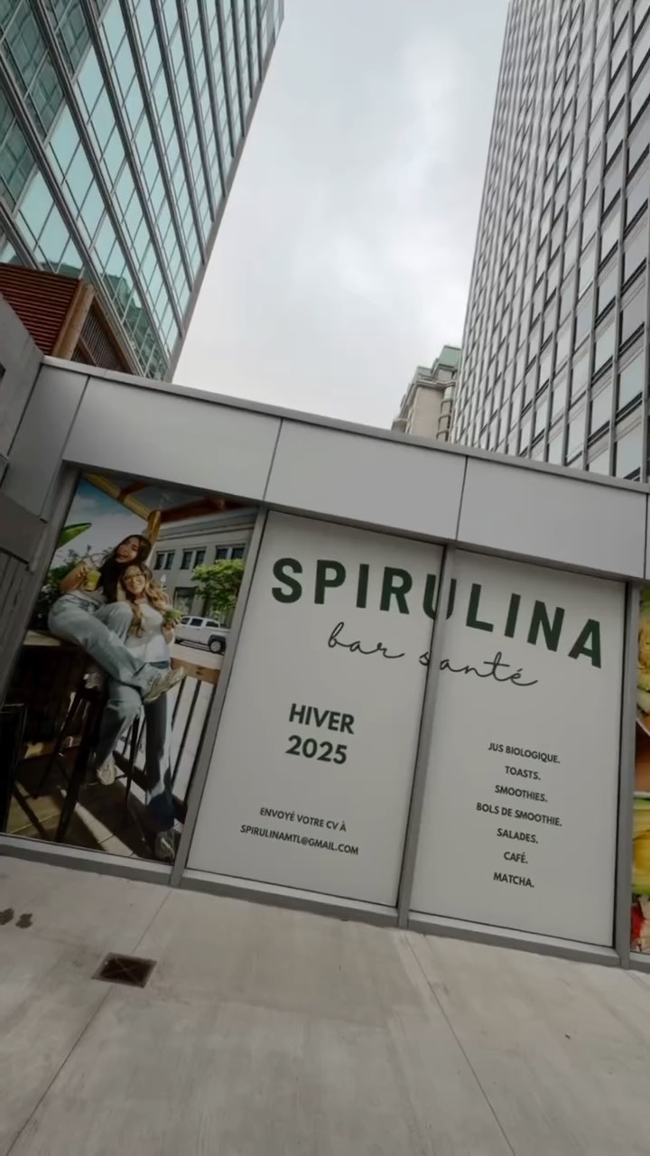 ✨ Coming Soon ✨
A fresh, vibrant new space for @spirulinahealthbar is on the way.
📍1155 Sherbrooke Street West, Montreal.
Design by @idcadesign_jabalibrothers_ 🌿
#ComingSoon #MontrealEats #DesignByIDCA #IDCADesign #JabaliBrothers MontrealRestaurants InteriorDesign RestaurantDesign HealthyLiving SpirulinaHealthBar MTLFoodie MTLLife