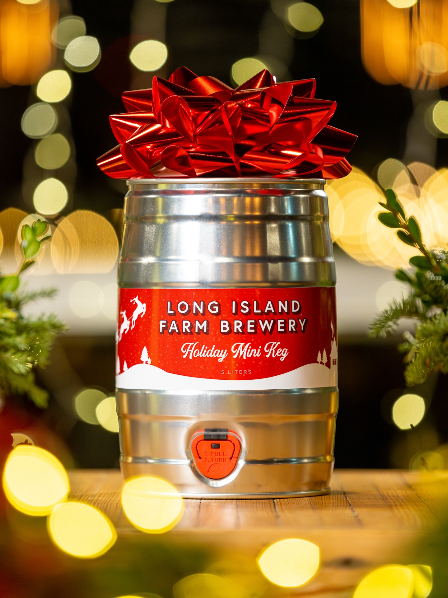 One LIFB Holiday Mini Keg, countless holiday cheers ✨
Perfect for parties, hosts, or anyone on your nice list. 5 liters, over 10 beers! Now available at the brewery. 🎄🍺🎁