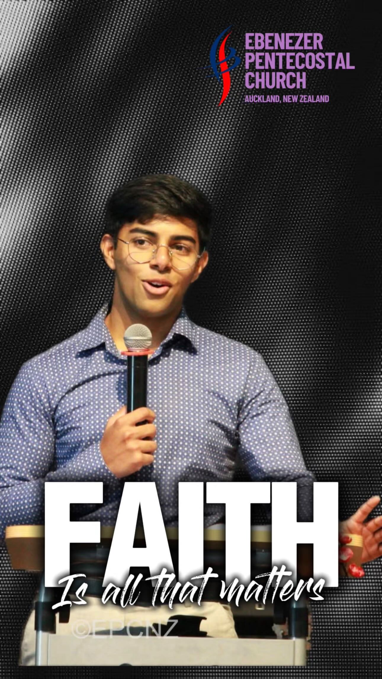 Faith is all that matters — for the righteous shall live by faith. — Romans 1:17