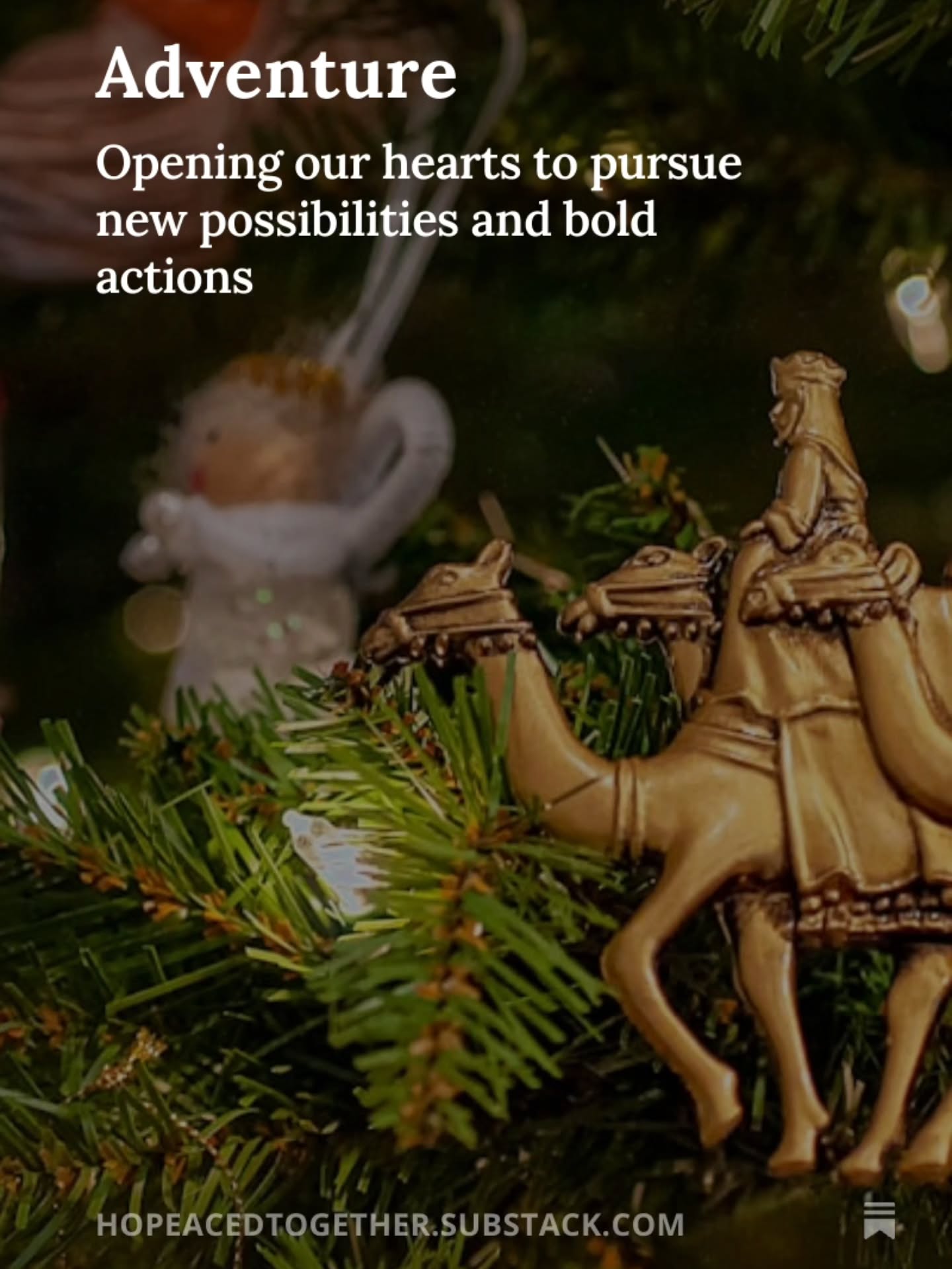 "When we courageously face our fears and release self-limiting beliefs, we invite the spirit of adventure into the depths of our minds and the expansive world around us. Let’s let go of what holds us back and prepare ourselves for the remarkable possibilities that 2026 holds."
#mentalhealth #adventure #newyear