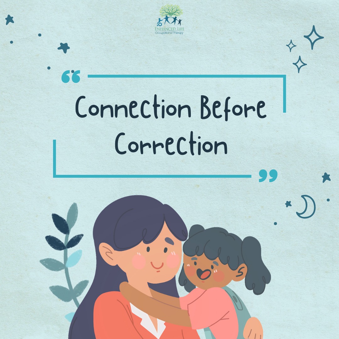 💙 Connection Comes First 💙
Children engage and learn best when they feel seen, understood, and safe. Connection is about noticing their feelings, joining their world, and tuning into how they experience tasks or challenges.
When children feel this trust and understanding, they are calmer, more open to support, and can participate in activities in ways that work for them. It’s about building relationships first, not just completing tasks. ✨
#NeuroaffirmingOT #PaediatricOT #ChildDevelopment #RelationshipFirst #FamilySupport
#EnhancedLifeOT