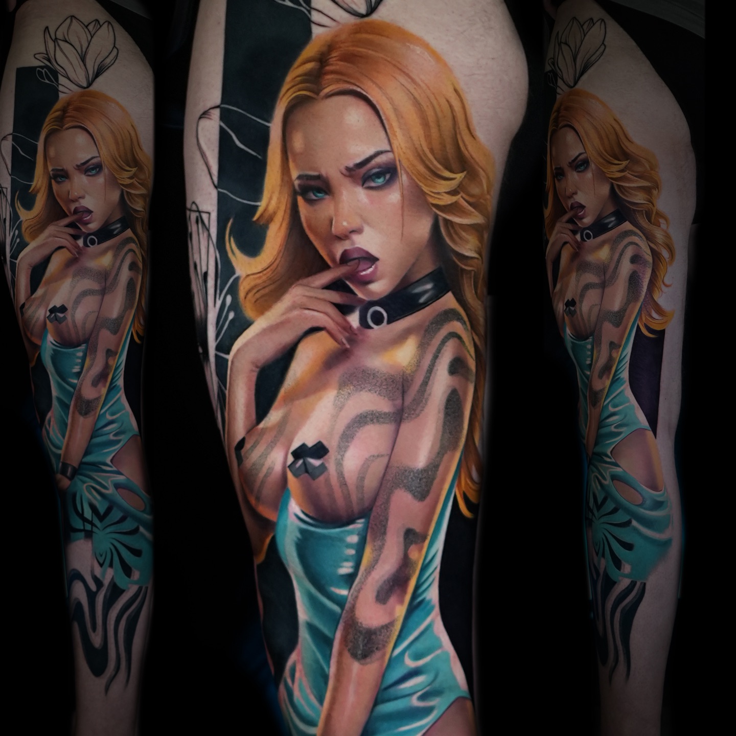 Swipe for some close up’s👉🏻. This was one of my wanna do pieces.