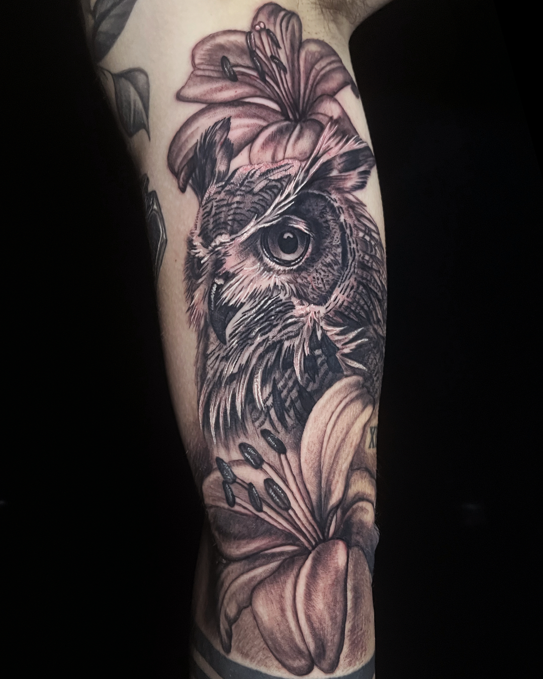 ✨Este búho es solo una parte de una gran pieza. 🙌
Estamos construyendo una manga llena de carácter, detalles y significado.
Seguimos creando arte que acompaña una historia.
Esta gran pieza fue elaborada por @melissareyestattoo
¿Estás listo para transformar tu tatuaje en algo mágico?
Mándanos DM o visita el estudio y cuéntanos tu idea.
#Tattoo #owltattoo #buhotattoo #blackandgreyrealism #blackandgreyink #TatuajesdeReyes #reyestattoosupply #empiereneedles