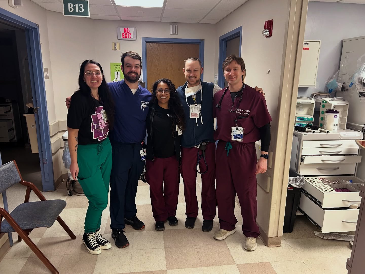 Family lineage on night shift 💕🚑