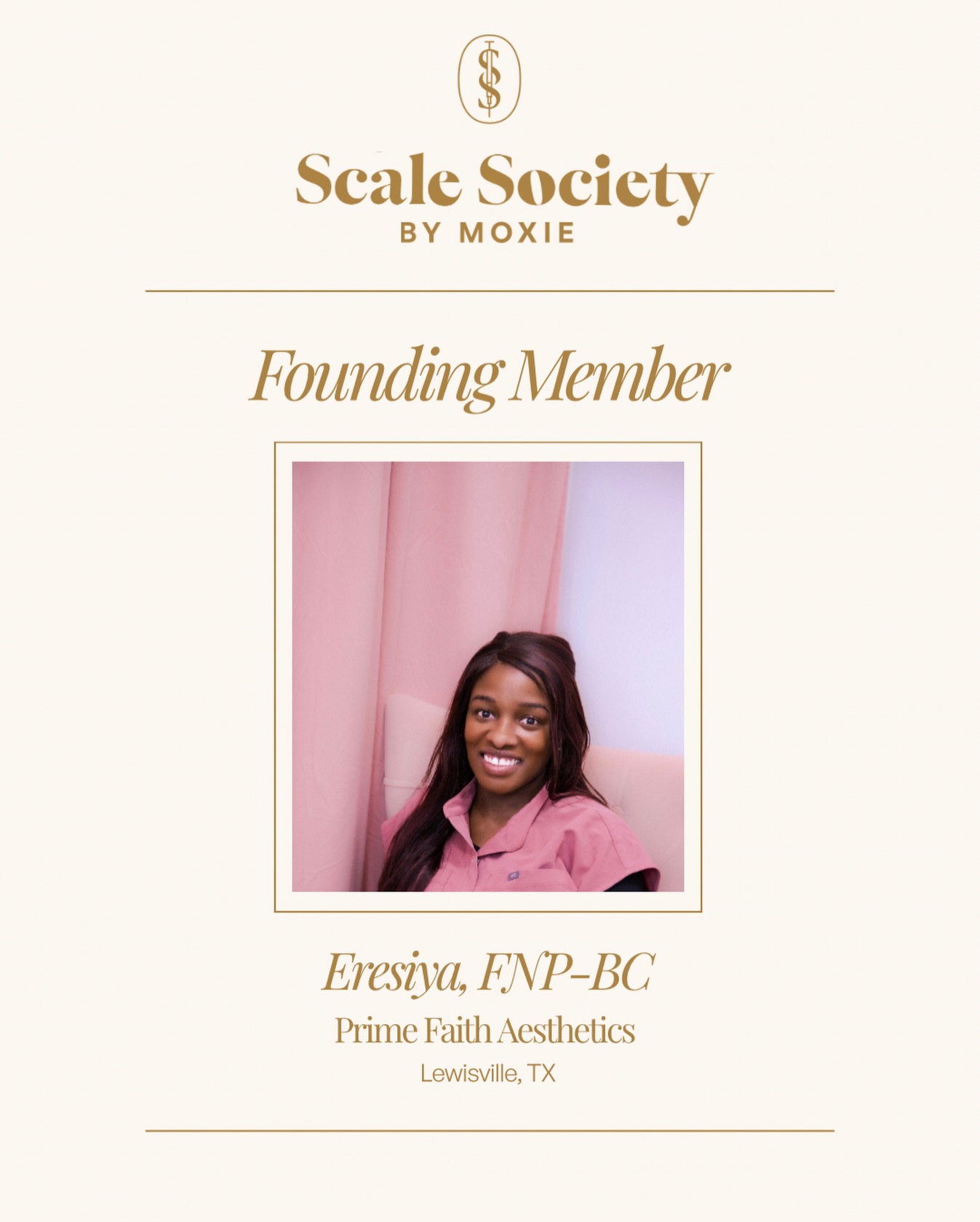 ✨ When you care about results, you keep pushing the bar higher.
I’m beyond proud to share I’ve been selected as a founding member of Scale Society—a group of the top aesthetic providers in the country focused on raising the standard for patient care, outcomes, and expertise.
This isn’t a course or a club. It’s a seat at the table with some of the brightest minds in aesthetics—and I’ll be bringing all of that knowledge right back to my practice (and to your glow ✨).
Let’s grow—beautifully, boldly, and with intention.
#MoxieScaleSociety
#dallastx #lewisvilletx #joinmoxie #nursepractitionerinjector