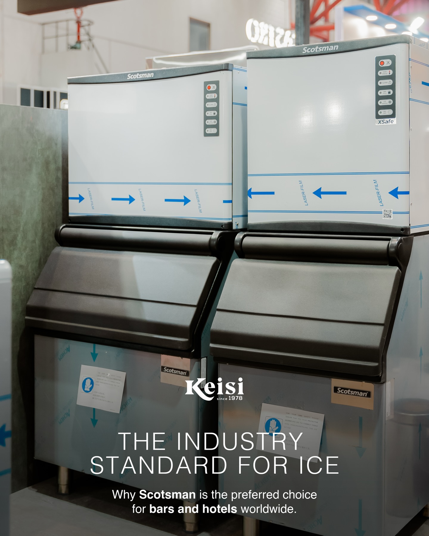 When it comes to ice, consistency is everything. From cocktail programs to hotel service, the quality of your ice directly impacts presentation, dilution rate, and overall guest experience. That is why many professionals rely on Scotsman: machines engineered to produce crystal clear, long-lasting ice in any environment, including Southeast Asia’s demanding climate.
Whether you need gourmet cubes, nugget ice, or a high-capacity system, Scotsman offers a model built precisely for your workflow. Visit our showroom to discover which machine fits your operation best.
Contact us to learn more.
WhatsApp: +62 877-87842-0467
#keisi #keisiindonesia #hospitalityequipment #commercialkitchen #scotsman #icesystems #barindustry #hoteloperations #foodserviceequipment #kitchenequipmentindonesia #horecaindonesia