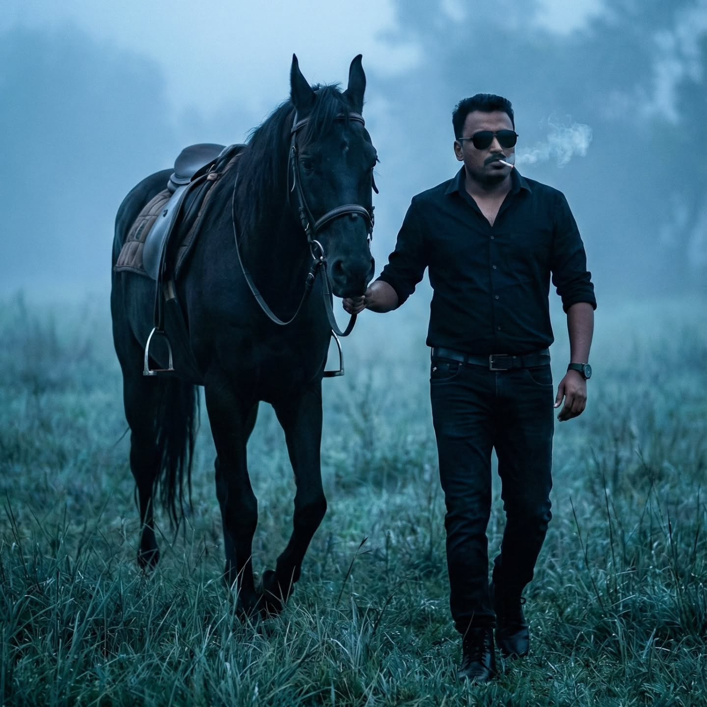 Strength is silent… and the journey is mine 🧿
(Smoking is injurious to health)