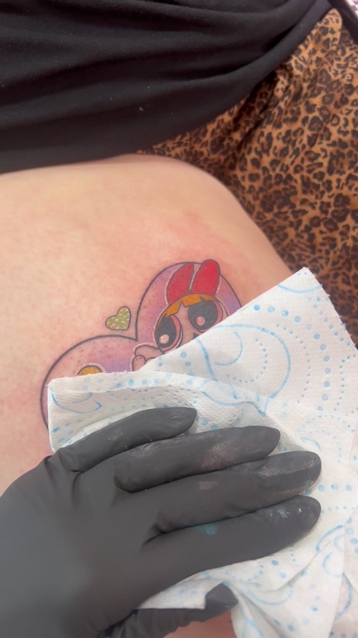 Well today was fun!
.
.
.
.
.
.
.
#powerpuffgirls #cute #colourful #girlpower #colourtattoos
#tattoo #tattoos #stowmarket #ink #inked #getinked #girlswhotattoo #tattooist #art #femaletattooist #gettattooed #prettyinink #Suffolk #girlswithtattoos #tatts #lgbtsafespace #dowhatyoulove #follow #femalerun #safespace #tattoosarecoolandyouknowit