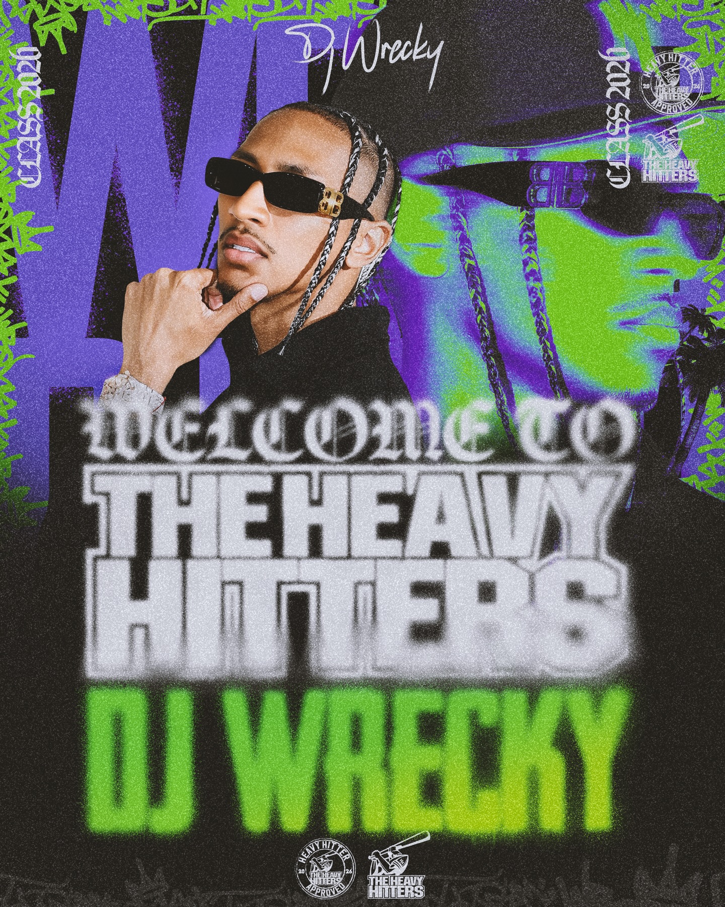 We’re proud to announce Representing Miami, FL. DJ Wrecky (@djwrecky) as the newest member to the 2026 Heavy Hitter Family. #TheHeavyHitterDJs🙌