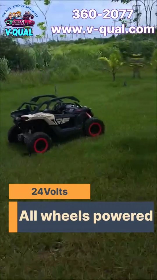 Kids Ride-on Officially Licensed XXL Can-Am Maverick!!!
$6255
2 x Powerful 24Volt system (double drive-time)
4 x 200Watt Motors
Touchscreen MP4 player with Bluetooth
Parent Remote control
Rubber wheels
Adjustable leather cushioned seat
#rideoncarsforkids #toys #kids #kidsrideoncars #kidsrideon #toy #rideoncar #rideoncars #kidscar #rideon #canammaverick #canam #canamx3 #offroad #outdoors #outdoorfun #christmas