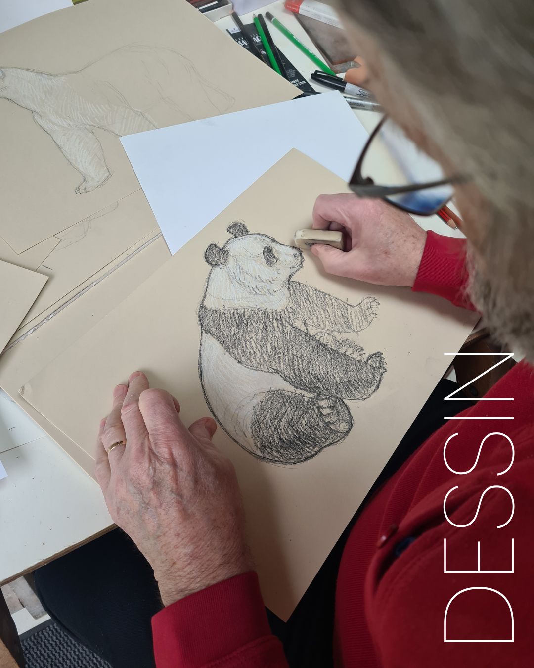Sous le crayon de Michel BASSOMPIERRE, le panda prend forme avec une douceur profonde. Chaque courbe et chaque ombre racontent la beauté d’un animal dont la présence apaise et émerveille, comme une invitation à mieux observer le monde vivant.
#dessiner #esquisse #michelbassompierre #drawing🎨 #frenchartist #artoftheday
