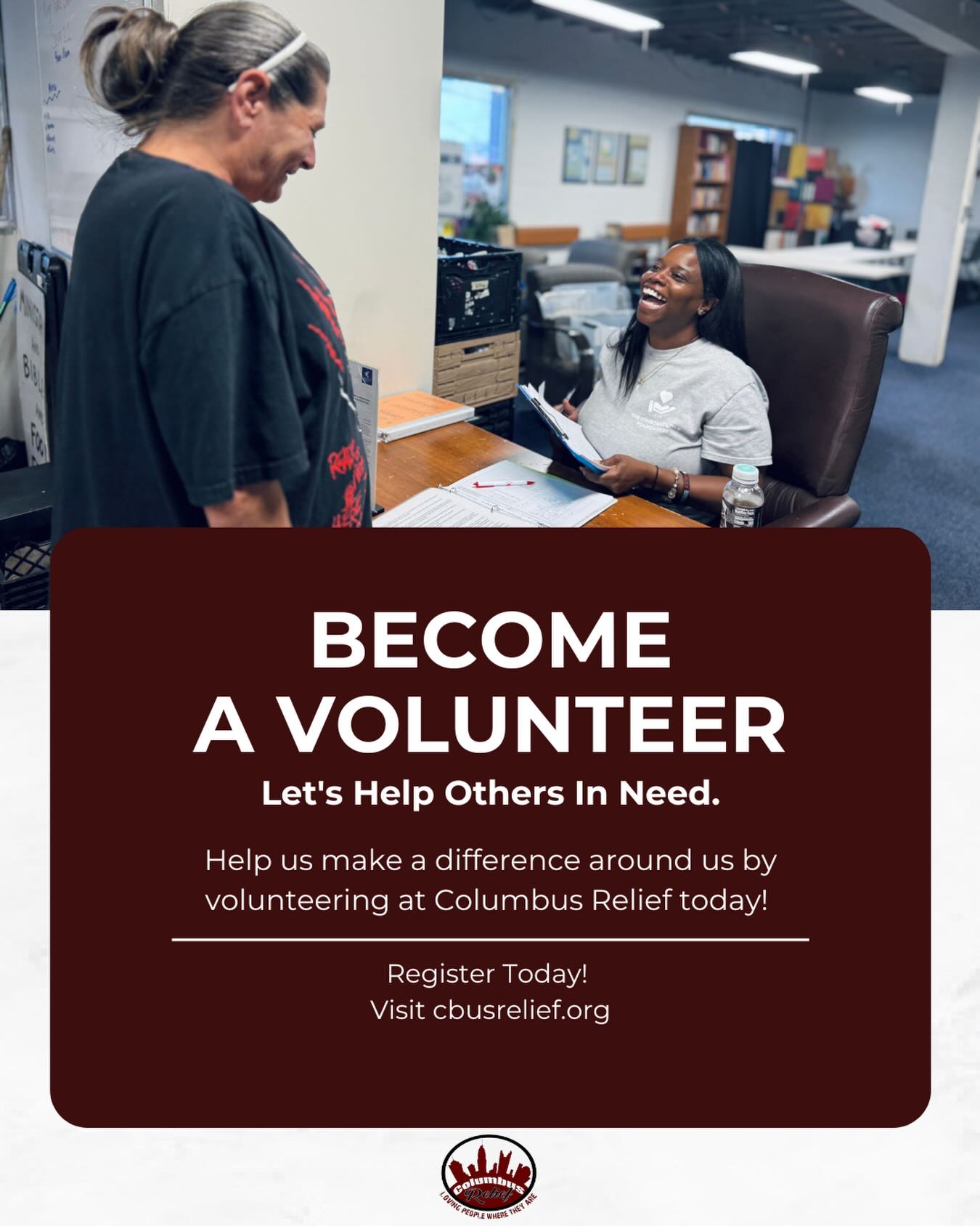 Our mission moves at the speed of love—and volunteers make it possible 🤍
If you’re looking for a way to serve, connect, and make a real impact in our community, we’d love to have you join us. From serving meals to building relationships, every helping hand matters.
💛 Volunteer with us: cbusrelief.org
