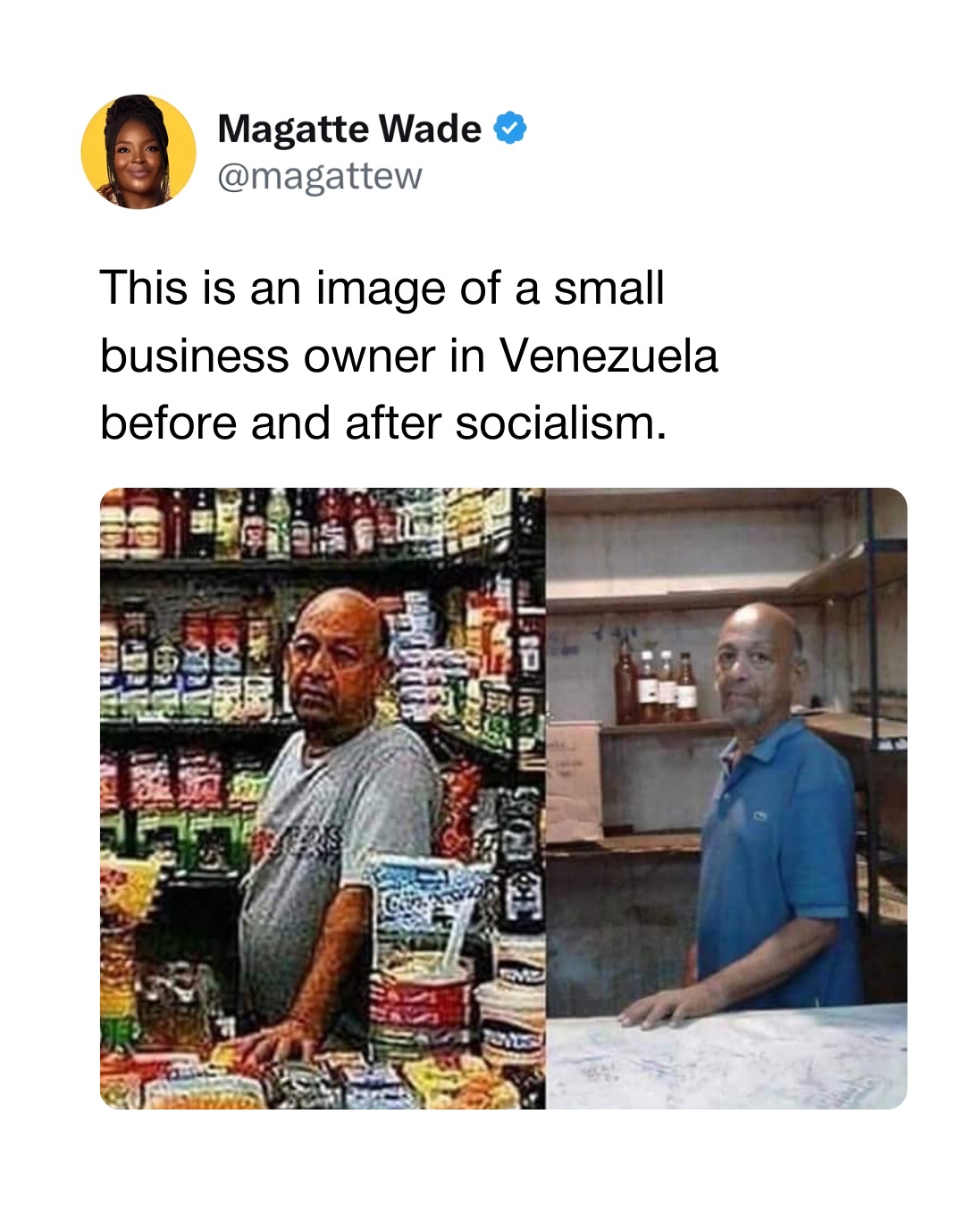 Every socialist country ends up building walls to keep people in.
Meanwhile, people risk death at sea to reach capitalist countries.
When people vote with their feet, socialism/communism always loses.
That should tell you everything you need to know about which system actually works for human beings.
#socialism #africa