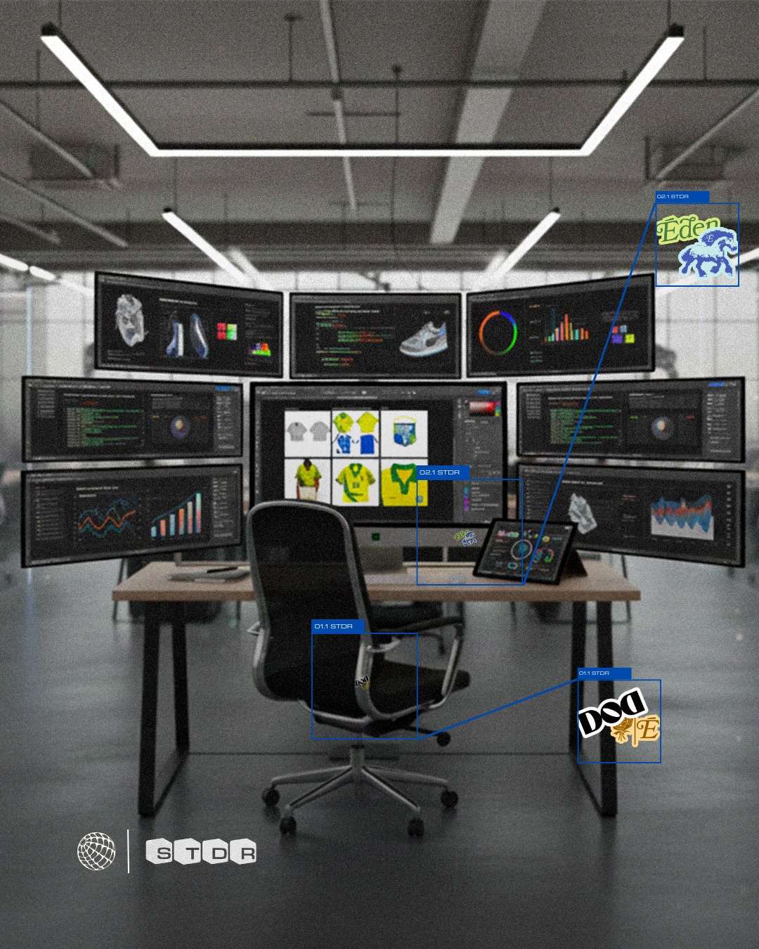 O STDR é o studio de criação e growth do Grupo Ramps
.
A companhia com menos de 1 ano de operação já soma mais de 130 projetos de design entregues e 97 lançamentos com alta performance em tráfego e gestão de mídia 📈