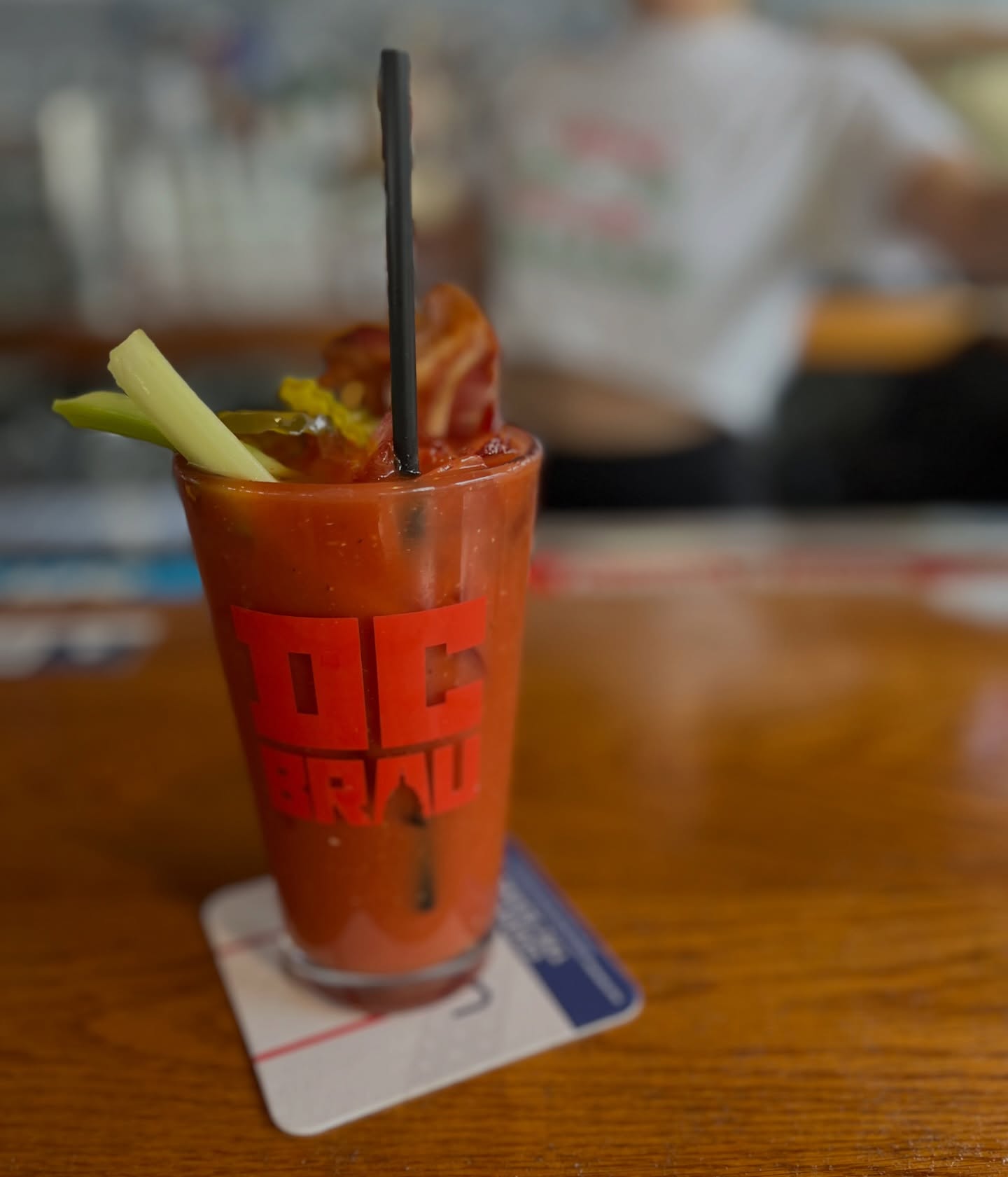 Come grab a Bloody Mary on our heated patio! 🍅🫒