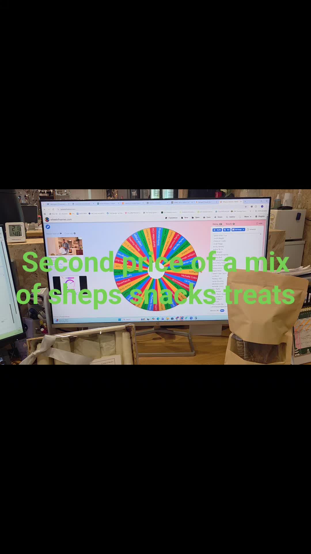 Due to so many of our lovely followers we thought it was only far to add a second prize, so we have put together a second prize of a selection of sheps snacks. Congratulations @audreybull Your prize is in the farm shop for collection