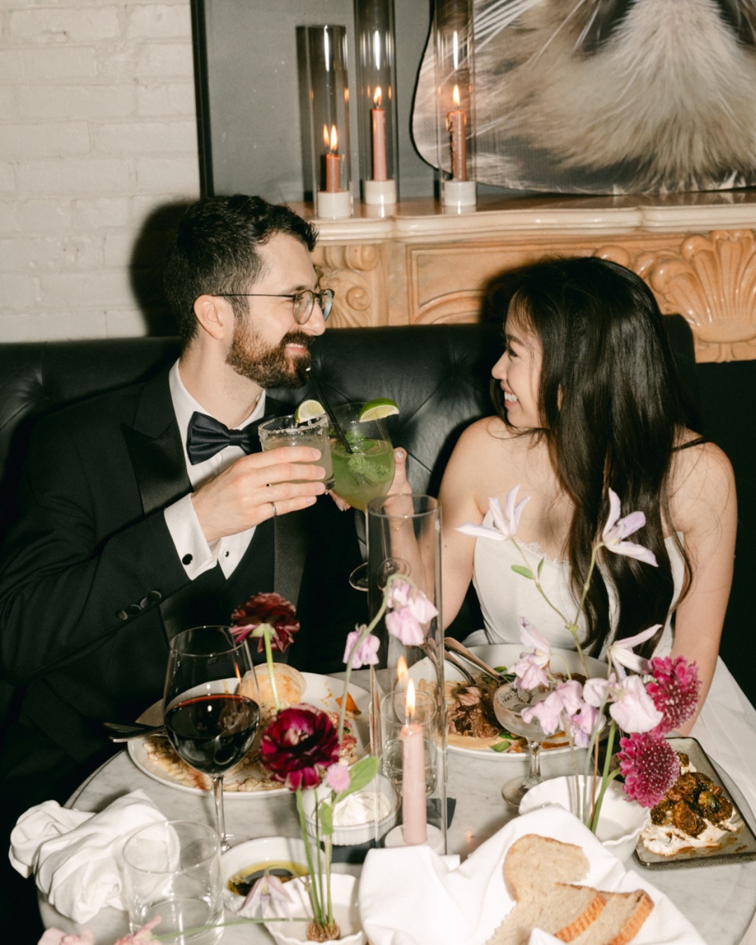 Where tradition meets modern. A colour palette of rich reds and burgundy, meaningful Vietnamese attire rooted in the bride’s heritage, and a cozy celebration with friends and family ✨
florist: @thedulcedwelling
hair and makeup: @maviswumakeup
photobooth: @pixrus.pb