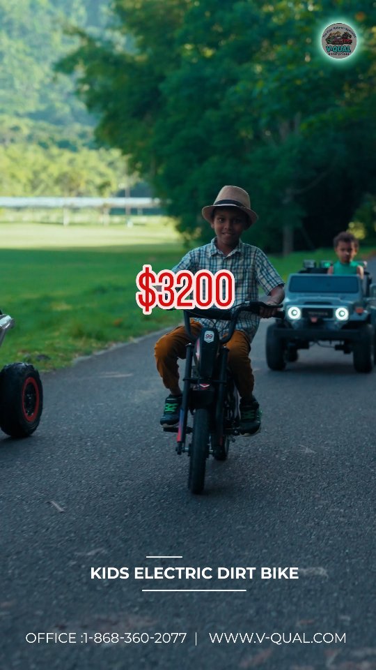 Kids Ride-on Electric Dirt Bike!!!
24Volt 250Watt Brushless Motor
Rear Brakes Drum
All metal durable frame
Up to 22kph (variable throttle control)
#rideoncarsforkids #toys #kids #kidsrideoncars #kidsrideon #toy #rideoncar #rideoncars #kidscar #rideon #rideontoys #dirtbike #outdoor #outdoorfun
