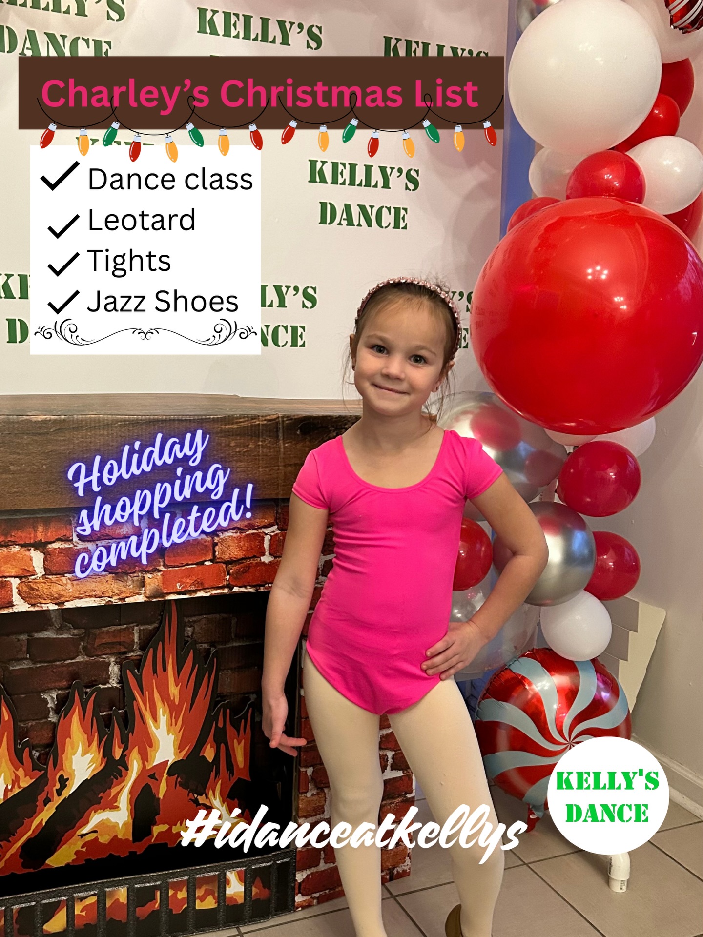 So THRILLED to be a CHRISTMAS WISH!
✔️ Tap/Jazz Class
✔️ Hot Pink Leotard
✔️ Pink Tights
✔️ Tap Shoes
✔️ Jazz Shoes
✔️ GIFT THAT LASTS A LIFETIME 💚
#forevergifts #experience #bestgiftforkids
www.kellysdancesummerville.com
#kellysdance #idanceatkellys #season18 #kdsfamily #summervilledance #summervilledancestudio #summervillemoms #summervillekids #summervillesc #summerville