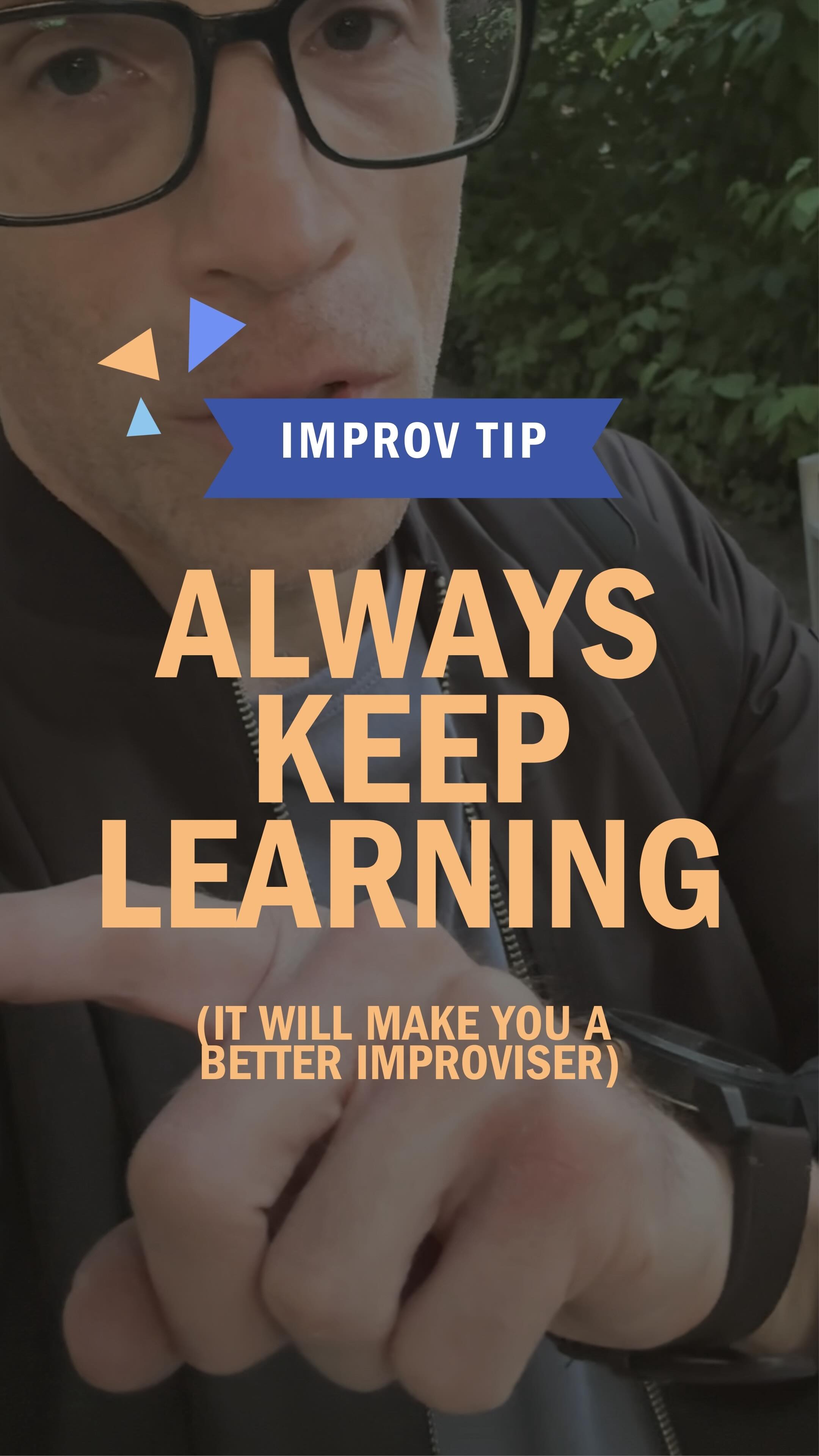 IMPROV TIP: Always keep learning. No single book, teacher or stage experience has the keys to great improv. The more you learn, the better you’ll be able to serve the scene and your scene partners.
#improvtip #gardencityimprov #yyj #yyjcomedy #yyjimprov