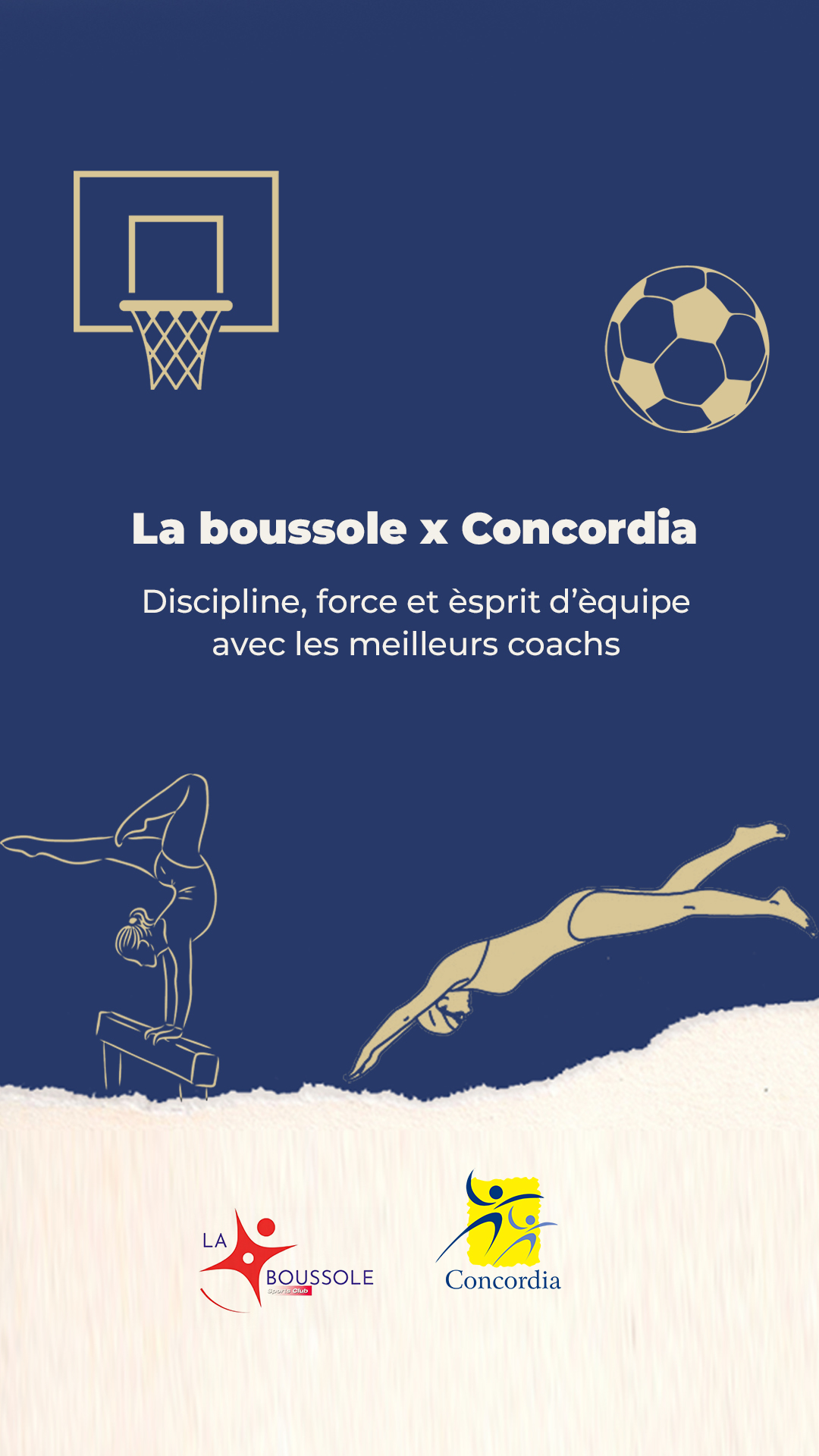 Esprit d’équipe, discipline et passion ⚽🏀
Grâce à notre partenariat avec La Boussole, nos élèves évoluent avec les meilleurs coachs et développent bien plus que leurs compétences sportives. @la_boussole_sports
#SportÀConcordia #TeamSpirit #LaBoussole #ConcordiaLife #LycéeConcordia