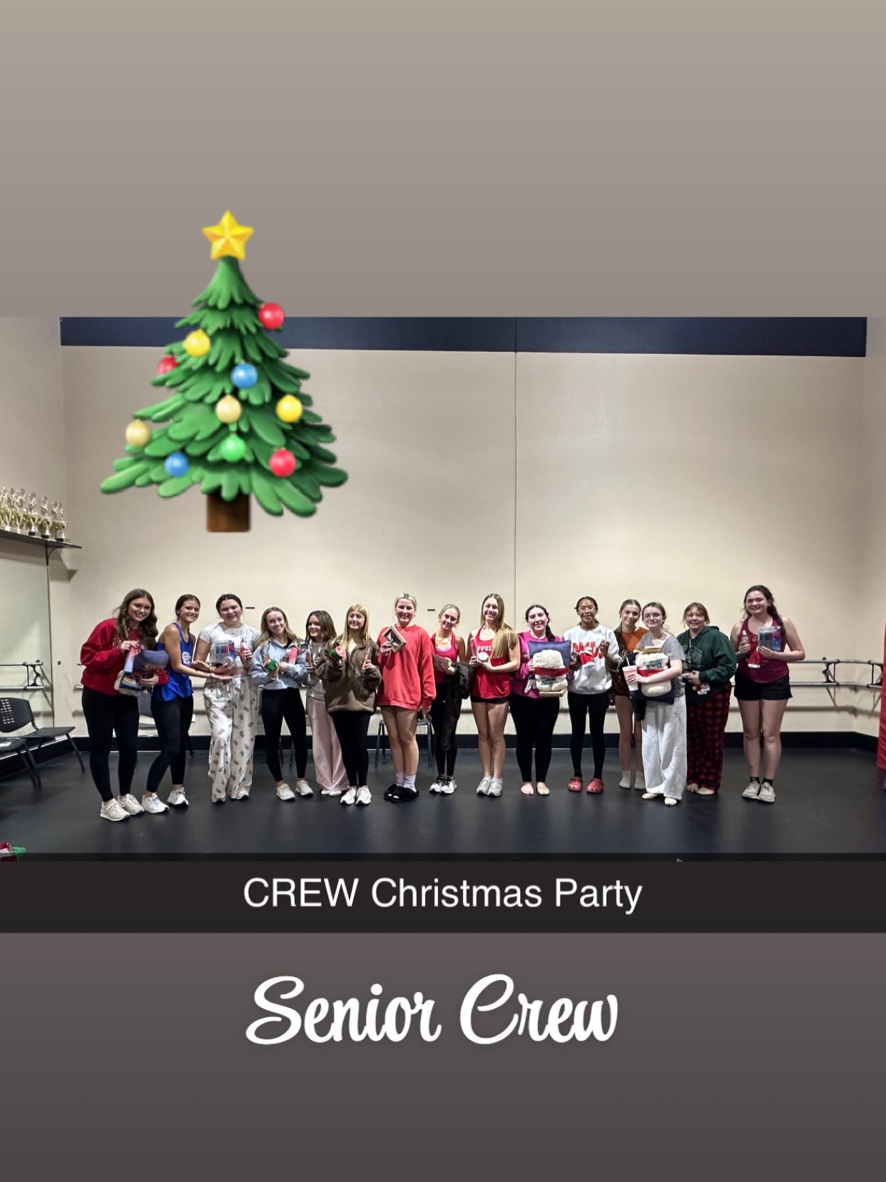 Senior CREW Christmas Party! 🎄🎅