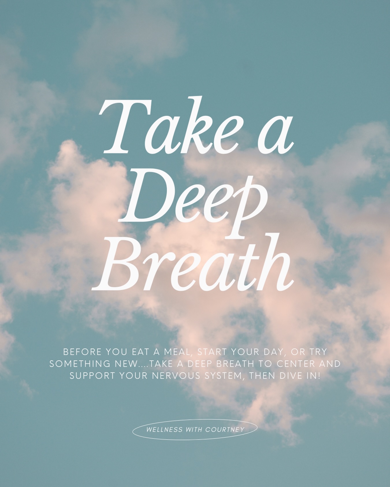 🌬️Take a Deep Breath….before meals, to start your day, before trying something new, to recenter during the day, etc!
🫁 Breathing deeply into your low belly sends signals of safety and calm to our nervous system that helps us optimize digestion and build resilience to the stress of the world!
#wellnesswithcourtney #nervoussystem #registereddietitian #pilates #wellness