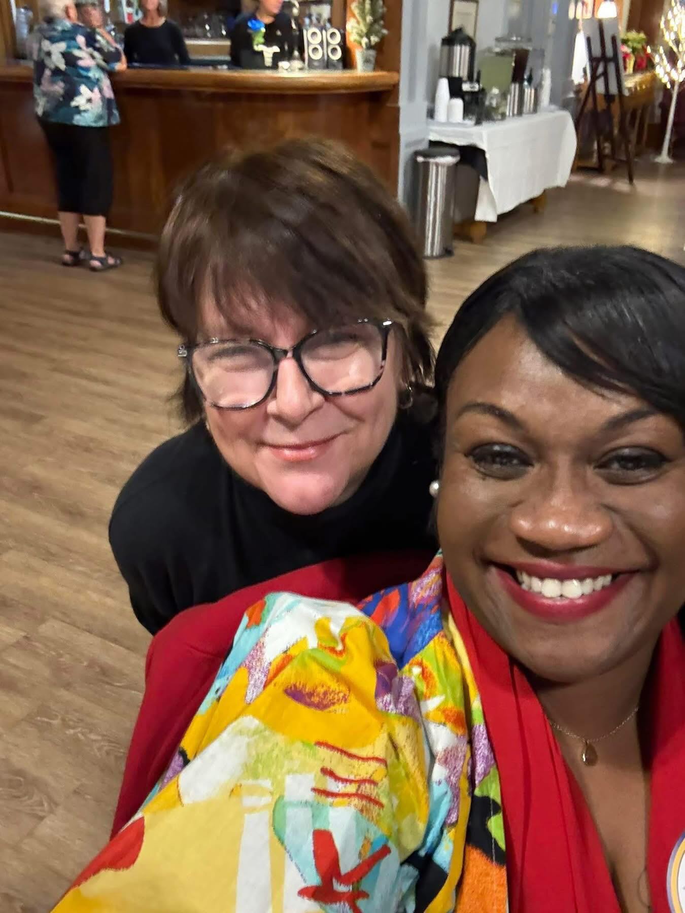 Had a great time celebrating last night the holiday party for the North Stafford Rotary club!