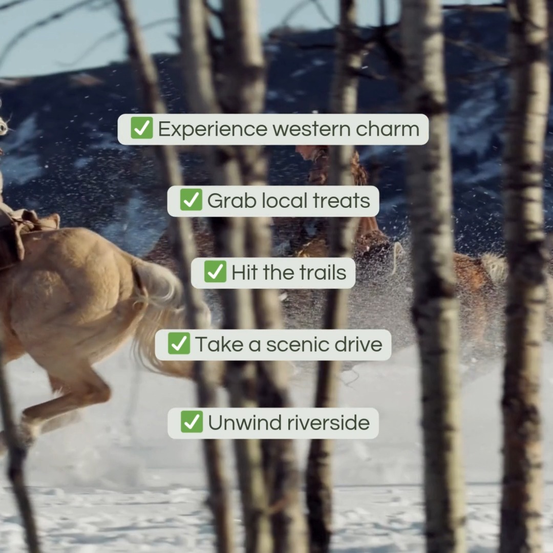 🌾 Up next on our Cool Little Town Tour: Longview 🌾
Tucked in the Southern Alberta Foothills, Longview is a cozy winter escape with cowboy charm, snowy trails, and small-town delights. ❄️🐴☕
Start your day with warm drinks and pastries at @littleapplecafeandbakeshop, then browse local treats at @longviewjerkyshop . Step back in time at the @twincitieshotel, a classic cowboy watering hole.
Get outside for a winter walk or hike on scenic trails like Mesa Butte, then unwind at River Retreat Kananaskis with riverside views, gourmet meals, and fireside relaxation.
Link in bio for the full itinerary!
#CoolLittleTowns #ExploreAlberta #FoothillsRoadTrip #SouthernAlberta #WinterGetaway #HiddenGems #SmallTownCharm #AlbertaEats #WinterAdventure #RiverRetreatKananaskis