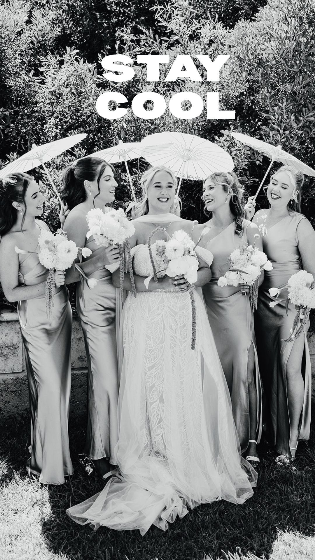 It’s the first week of December and I’ve already witnessed TWO people pass out from heatstroke! It can be scary, it can seriously chew into your wedding timeline, and it can be avoided! 🥵
☀️HOT TIPS FOR PERTH SUMMER WEDDINGS☀️
DRINK WATER + STAY HYDRATED 💦
This is so obvious, but I can’t believe how many people miss this step. Go one step further and have a hydrolyte drink beforehand so you’re pre-hydrated.
It’s not just you we have to worry about, make sure your guests are hydrated too by providing a water station at the event. Keep an eye on the older folks, they are easily dehydrated! And don’t forget alcohol is dehydrating (sorry to say!)
SEEK SHADE ☂️
You just have to stand in the shade on a hot day to know the difference. Standing in the full sun can trigger headaches and heatstroke, so provide shade for your guests if it’s a hot day! Umbrellas for guests, cute parasols for your wedding crew, and fans for everyone can make a huge difference in comfort.
I’ve gone into more detail in an old blog post on my website, hit it up for more details!
This post has been prompted by Day 11 of the #adventweddingchallenge2025 when the prompt was “CRY, CRY BABY”. Hot weather really does make me want to cry lol!