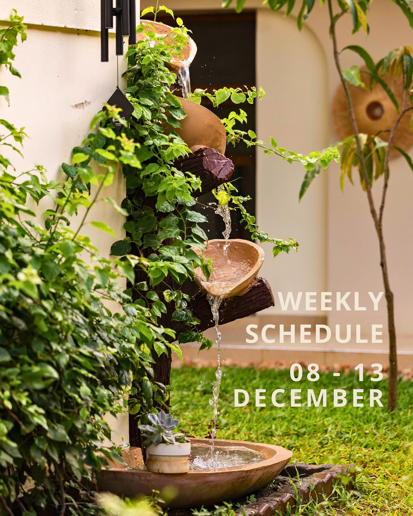 A new week unfolding at Umoja, with movement, grounding, and gentle renewal. 🌿✨
We’ll be closed for Independence Day, and we look forward to welcoming you back with a full program of practices to support body, mind, and breath.
From Vinyasa, Hatha, Chakra Yoga, and Restorative to Kids Yoga, Belly Dance Fitness, Twin Hearts Meditation, Dynamic Padel Training, and our evening 9D Breathwork Journey — this week offers something for every energy and every need.
✨ Swipe to see the full schedule
Book via the Umoja app on Schedule House or WhatsApp: +255 792 444 882
#BeUmoja #togetherness #wellness #holisticwellness #holisticliving #yoga #soundbath #kidsyoga #bellydance #community #9dbreathwork #daressalam #tanzania