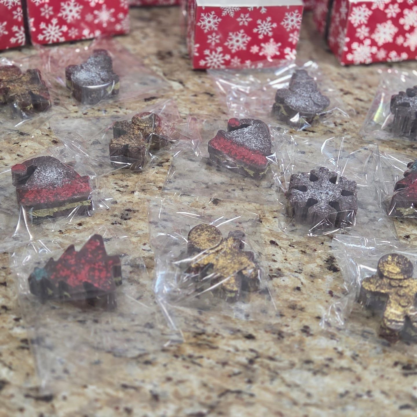 Christmas chocolate bars 🎄