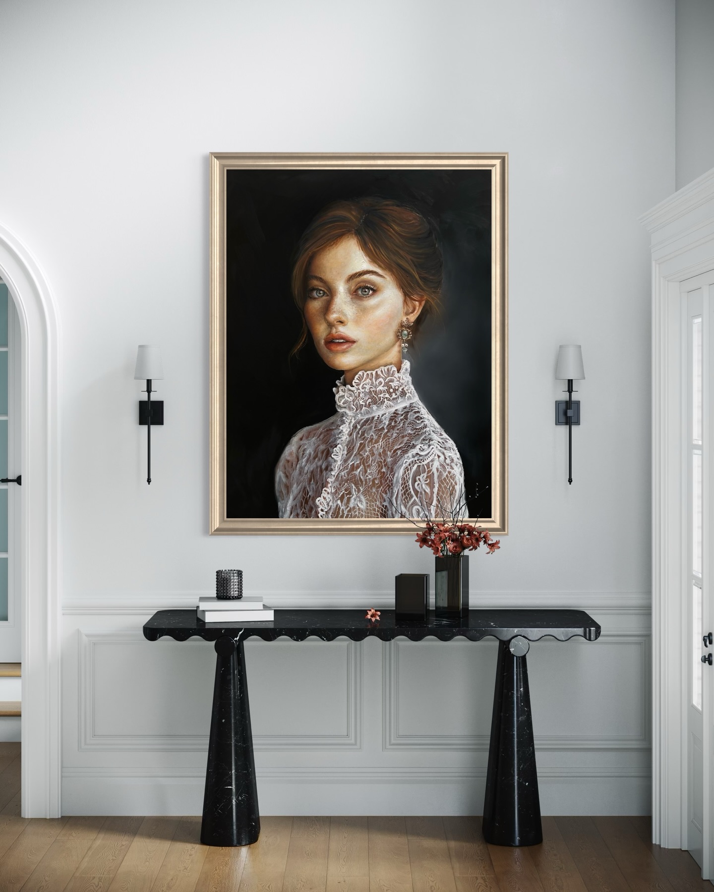 Armance
116 x 89cm
Oil painting
#art #artforsale #frenchartist #peinture portrait womenart womenartists birds oilpaint acryliquepainting canvas canvasart