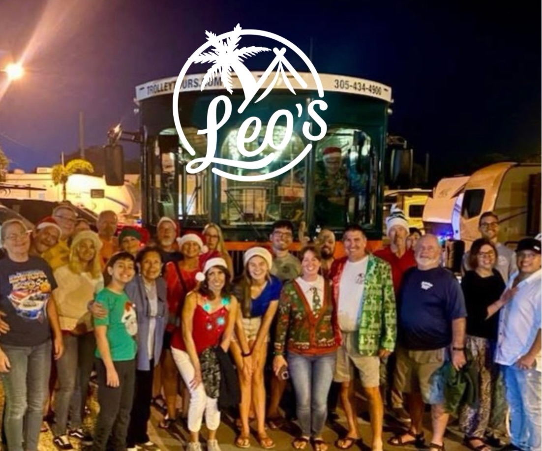🎄🚎 Christmas Lights Trolley Night at Leo’s Campground! 🚎🎄
Join us Monday, December 22 for a festive night out to see the Christmas lights.
📝 Trolley sign-ups available at the office (limited availability, registered guests only). 🍹 All registered guests are welcome to join us for food and drinks!
📍 Meet at Tiki Hut #2 (Entrance B)
⏰ Food & drinks start at 7:30 PM
🚎 Trolley departs at 8:30 PM