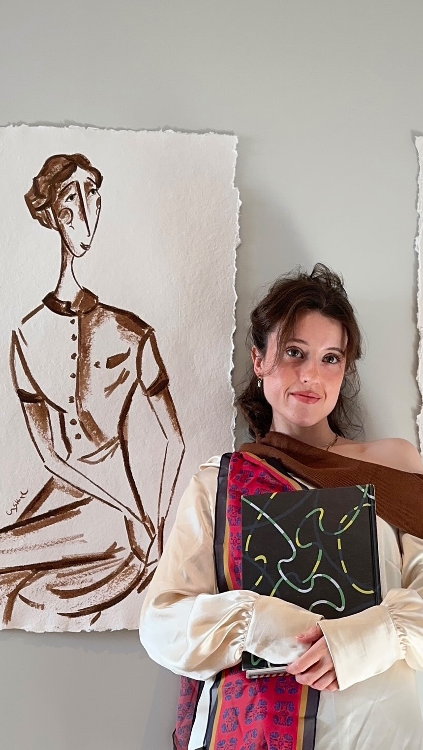 Growing up I was always interested in how things that maybe ‘odd’ or ‘weird’ can also be beautifully interesting and that there is beauty in human quirks.
My figures are whimsical, statuesque, and enigmatic and challenge what we call
“normal” in their distortion. Each carries a distinct energy, a mood between joy and melancholy - you don’t know if they are happy, sad or both.
There are similarities but each portrait is completely different in personality with a new story to tell.
The clothes they are wearing, the distortion, the swirls on their cheekbones are not just details but are symbols, turning every portrait into a story of quirks, emotions, and vulnerability.
The wonderfully human.
.
.
#artist #art #artforyourhome #portraitart #artforinteriors #interiorstyle #painting