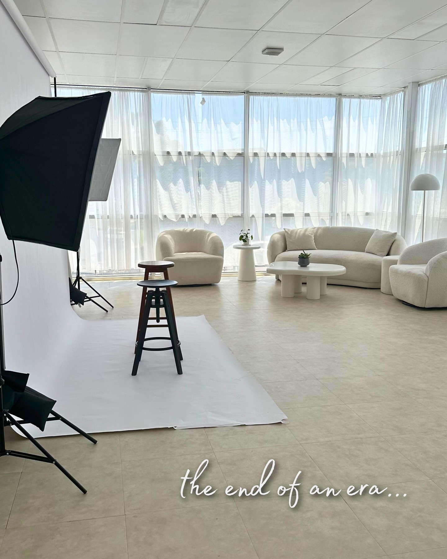 The end of an era ☹️
We’ve made the bittersweet decision to close our Epping studio & step away from having a permanent studio space for now.
If you’ve enquired for January bookings or were hoping to book with us - we’ll have something planned for you in the New Year, with flexible options moving forward. More details to follow!!
On that note! If you loved the space as much as we did & would be interested in leasing it (or the 220sqm opposite us that a lot of you loved 😉) please get in touch and I will pass on your details 🤍
Thank you for your continued love & support.
xo, Aimee Joe